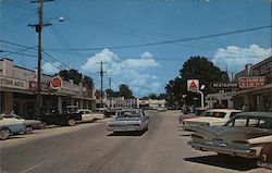 Main Business Section Postcard