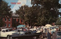 First Monday - Trade Day Postcard