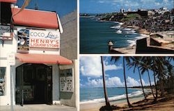 Henry Liquor Store Postcard