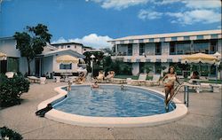 Inter-Ocean Apartment Motel Pompano Beach, FL Postcard Postcard Postcard