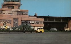 Sikorsky SH3AJ Choctaw Helicopter Postcard