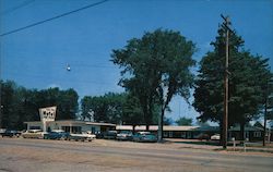 Lone Pine Motel and Restaurant Clare, MI Postcard Postcard Postcard