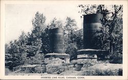 Deserted Lime Kilns Canaan, CT Postcard Postcard Postcard