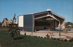 The Cocoa Avenue Plaza, Chocolate Town U.S.A. Postcard