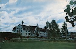 Abitibi Golf Club & Iroquois Hotel, Iroquois Falls, Ontario, Canada Postcard