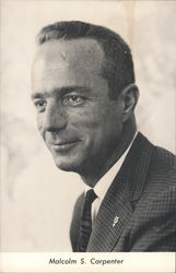 Astronaut Malcolm S. Carpenter Postcard