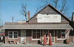 Sassafras Kitchen Restaurant Postcard