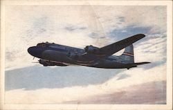 United Airline's DC-6 Mainliner Postcard