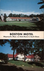 Boston Hotel Weymouth, MA Postcard Postcard Postcard