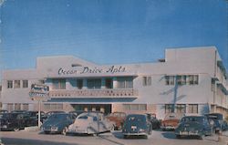 Ocean Drive Apartments Postcard