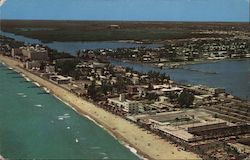 Looking South From Harrison Street Postcard