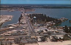 Madeira Beach Business District Postcard