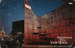 Adventure thru Inner Space -- Presented by Monsanto -- Disneyland Postcard