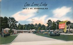 Casa Loma Lodge Gainesville, FL Postcard Postcard Postcard