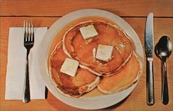 Gould's Sugar House Pancakes Postcard
