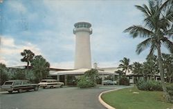 Front Entrance to Lucayan Beach Hotel Postcard