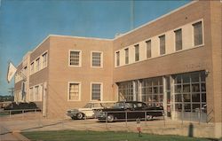 West Warwick Veterns Memorial Building Postcard