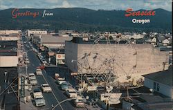 Greeting from Seaside, Oregon Postcard