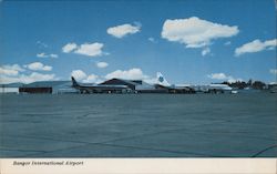 International Airport, Bangor, Maine Postcard