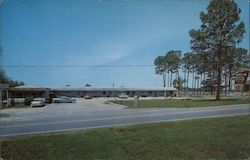 Journey's End Motel & Restaurant, Ocala, Fla. Postcard