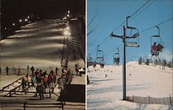 Mount Southington Ski Area Postcard