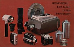 Honeywell... First Family of Fine Photography Postcard