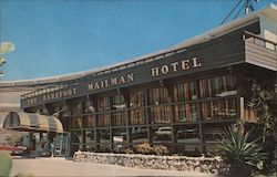 The Barefoot Mailman Hotel & Beach Club Pompano Beach, FL Postcard Postcard Postcard