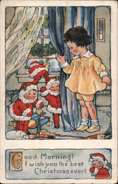 Good Morning! I wish you the best Christmas ever! Children