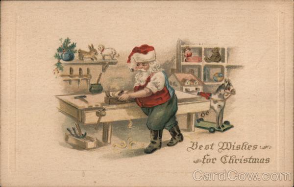 Best Wishes for Christmas Santa Claus