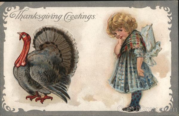 Thanksgiving Greetings Turkeys