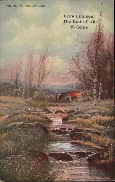 Lee's Liniment Advertising