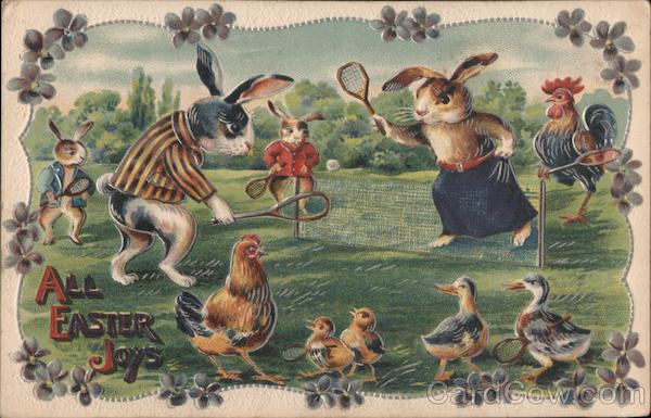 All Easter Joys With Bunnies