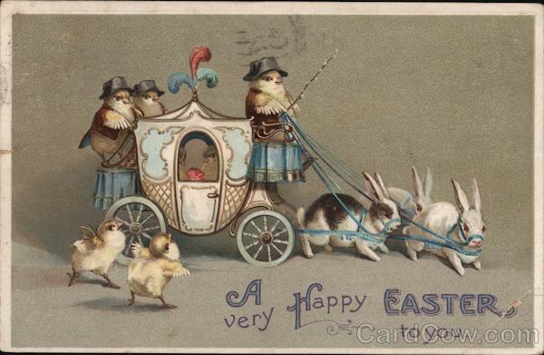 A Very Happy Easter to You With Chicks