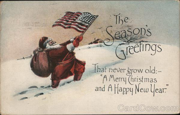 The Season's Greetings Santa Claus