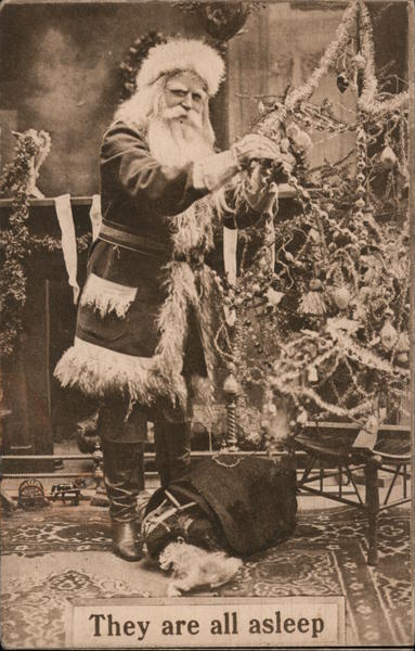 They are All Asleep Santa Claus