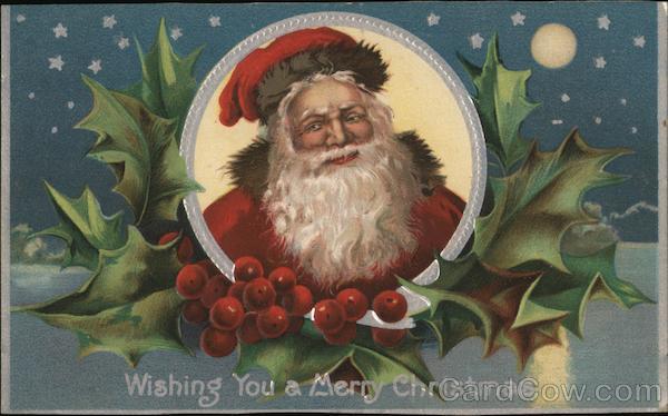 Wishing You a Merry Christmas Santa Claus