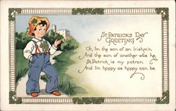 St. Patrick's Day Greeting Postcard