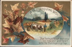 A Thanksgiving Wish Postcard Postcard Postcard