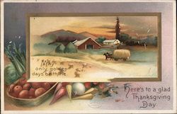 Thanksgiving Day Postcard