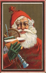 Christmas Greeting Postcard