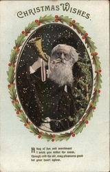Christmas Wishes Postcard
