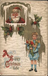 A Happy Christmas Tide Postcard