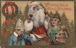 Wishing You A Merry Christmas Postcard