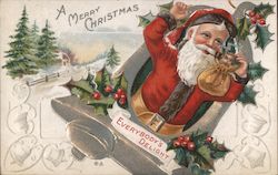 A Merry Christmas - Everybody's Delight Postcard