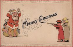 A Merry Christmas Postcard