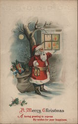 A Merry Christmas Postcard