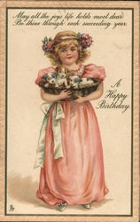A Happy Birthday Postcard