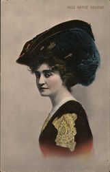 Miss Grace George Postcard