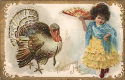 Thanksgiving Joy Postcard