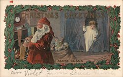 Christmas Greetings Postcard